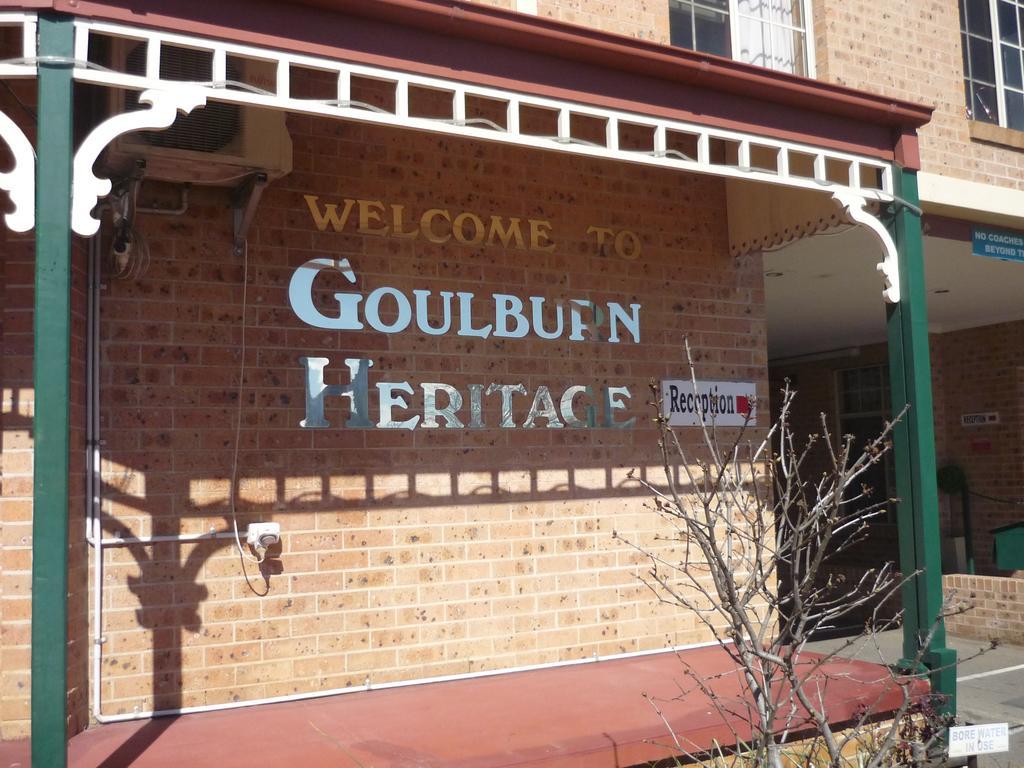 Heritage Motor Inn Goulburn Exterior foto